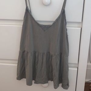 Soft & Sexy American Eagle peplum tank